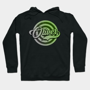 Oliver Olive Name Hoodie